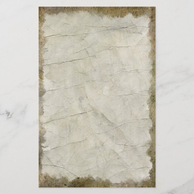 Vintage Dark Grunge Stationery (Front)