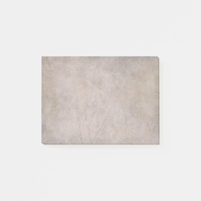 Vintage dark parchment paper post-it notes (Front)