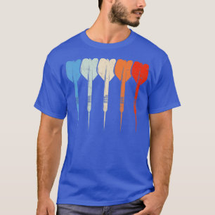 Vintage Darts Arrows Retro Dart T-Shirt