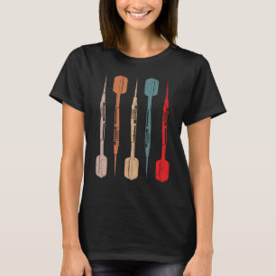 Vintage Darts Board Pub Darts Champion Saying Qu T-Shirt