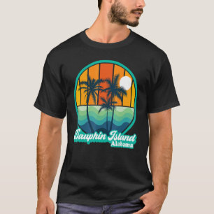 Vintage Dauphin Island Alabama Summer 90s Beach So T-Shirt