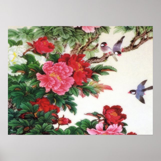 Vintage Dawn Of Spring Japanese Artwork Poster (Front)