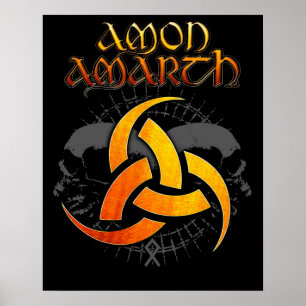 Vintage Day Gift Amon Amarth For Fans And Lovers Poster