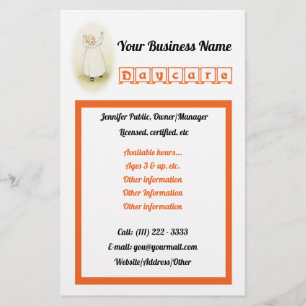 Vintage Daycare Business Flyer