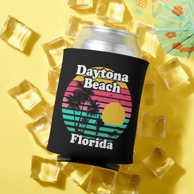 Vintage Daytona Beach Florida Can Cooler (In Situ Summer)