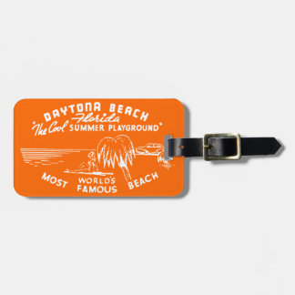 Vintage Daytona Beach Luggage Tag
