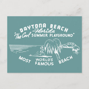 Vintage Daytona Beach Postcard
