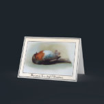 Vintage Dead Bird Christmas Holiday Card<br><div class="desc">Vintage dead bird Christmas card - Dead birds were apparently very popular in Victorian culture.   

Share the gift of a dead bird with you family and friends this holiday season!</div>