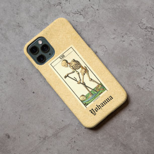 Vintage Death Morte Tarot iPhone 15 Pro Max Case