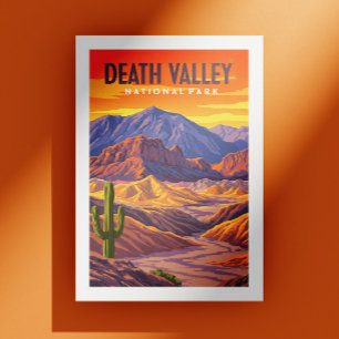 Vintage Death Valley National Park Postcard