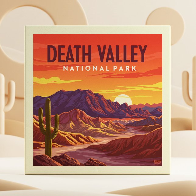 Vintage Death Valley National Park Tile (Creator Uploaded)