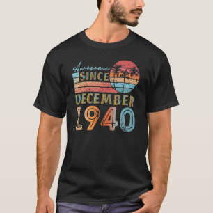 vintage december 1940 92 years old 82th birthday m T-Shirt