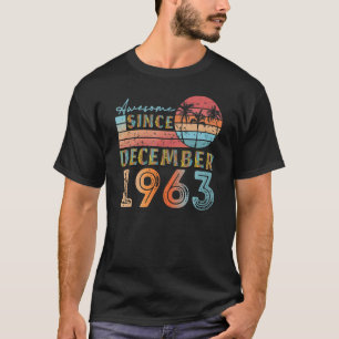 vintage december 1963 92 years old 59th birthday m T-Shirt