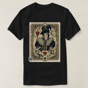 Vintage Deck Queen Of Hearts T-Shirt