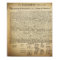 Vintage Declaration of Independence Poster