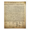 Vintage Declaration of Independence Print