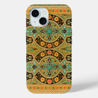 Vintage Decorative Arabic Floral Pattern