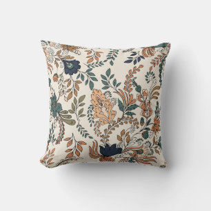 Vintage decorative paisley seamless pattern small  cushion
