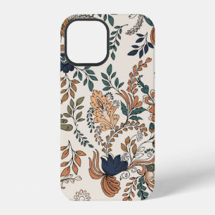 Vintage decorative paisley seamless pattern small iPhone 12 case