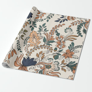 Vintage decorative paisley seamless pattern small  wrapping paper