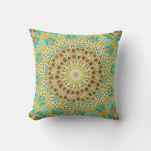 Vintage decorative pattern. Islam, Arabic, Indian, Cushion