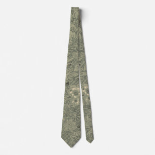 Vintage Decorative Rustic Botanical Pattern Tie