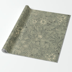 Vintage Decorative Rustic Botanical Pattern Wrapping Paper
