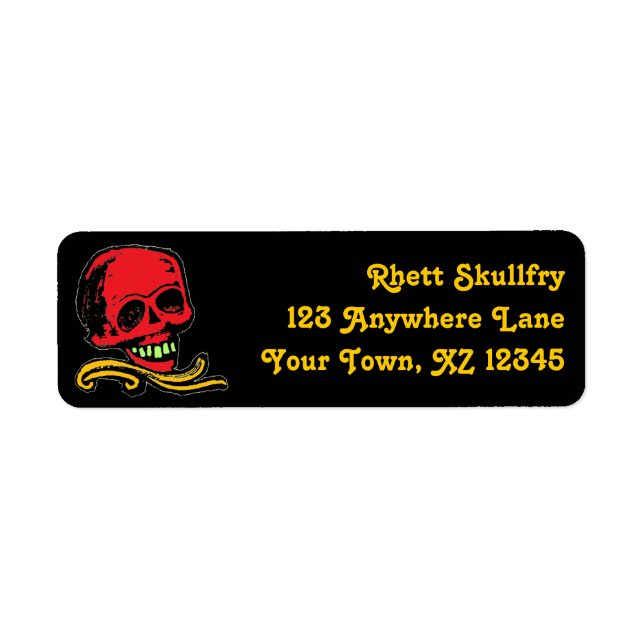 Vintage Decorative Skull (Front)