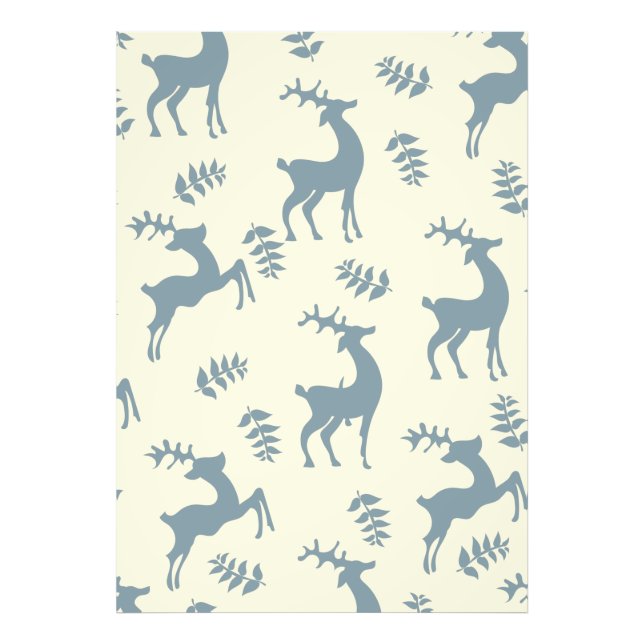 Vintage Deers Photo Print (Front)
