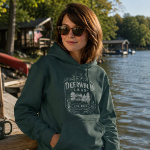 Vintage Deerwood Boathouse Hoodie