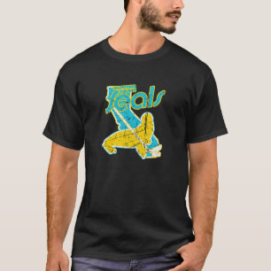 Vintage Defunct California Golden Seals Ice Hockey T-Shirt