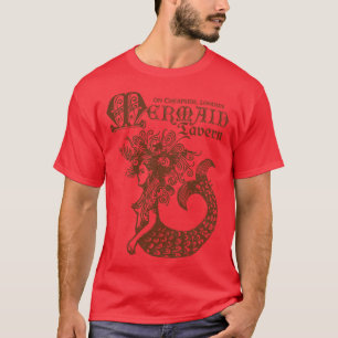 Vintage Defunct Mermaid Tavern London T-Shirt
