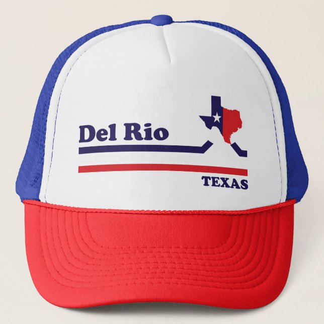 Vintage Del Rio Texas Trucker Hat (Front)