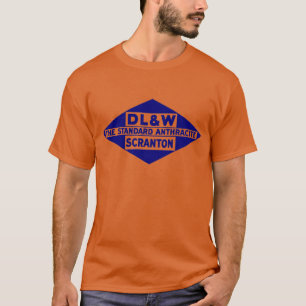 Vintage Delaware Lackawanna and Western Railroad T T-Shirt