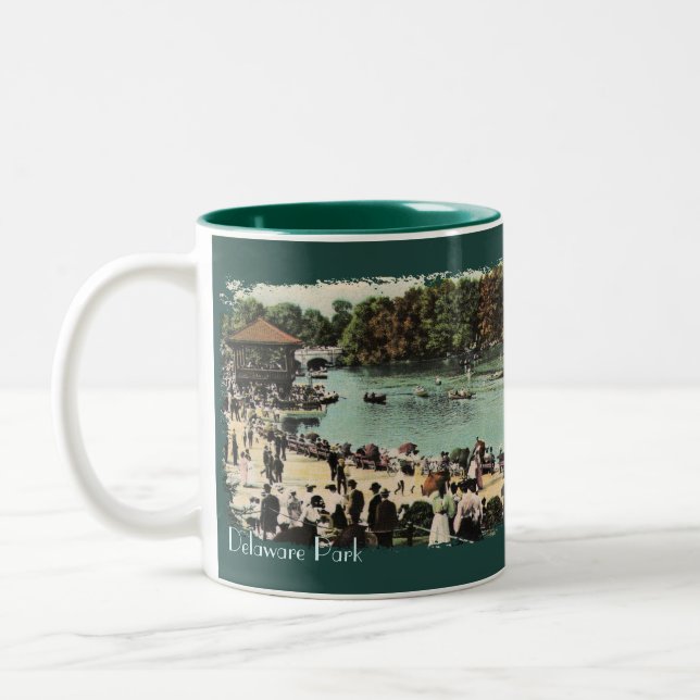 Vintage Delaware Park Coffee Mug (Left)