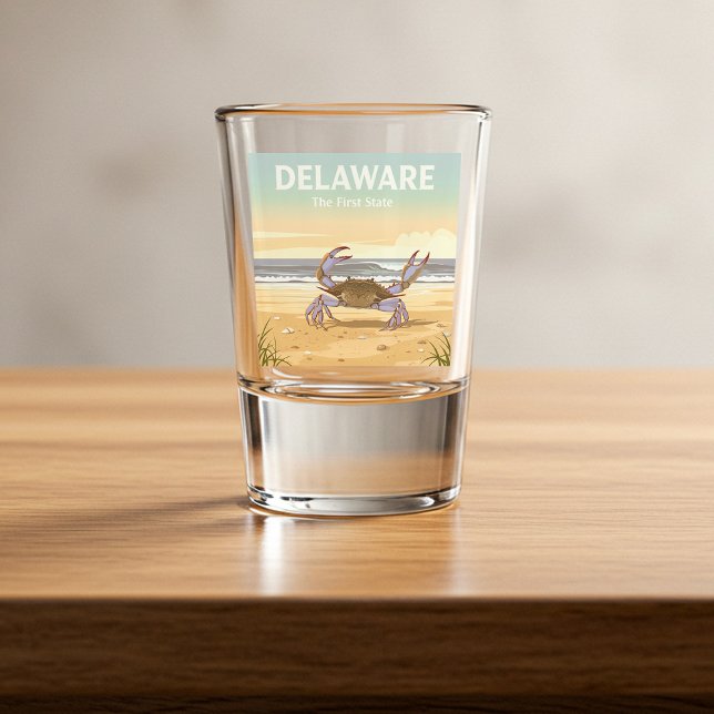 Vintage Delaware Shot Glass (Creator Uploaded)