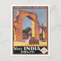 Vintage Delhi India Railways
