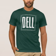 Vintage Dell Logo Dark T-Shirt (White Logo)