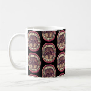 vintage dental tshirt Anatomy Mouth mug