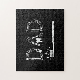 Vintage Dentist Dad Father Grandpa Father's Day Me Jigsaw Puzzle