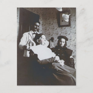 Vintage Dentist Postcard