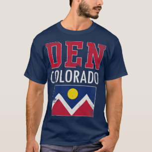 Vintage Denver Colorado Home Love Family T-Shirt
