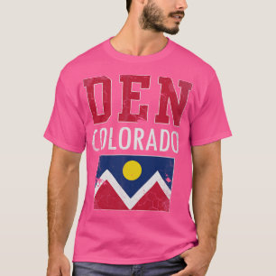 Vintage Denver Colorado Home Love Family T-Shirt