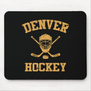 Vintage Denver Hockey Mouse Mat