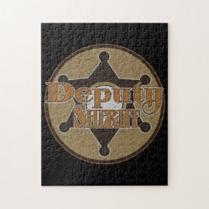 Vintage Deputy Sheriff Jigsaw Puzzle