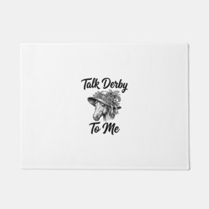Vintage Derby Horse Hat Talk Derby To Me Design (2 Doormat