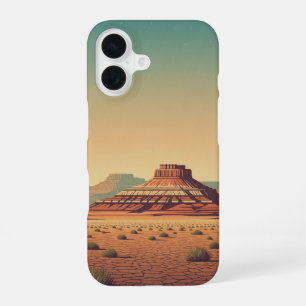 Vintage Desert Plateau iPhone 16 Case