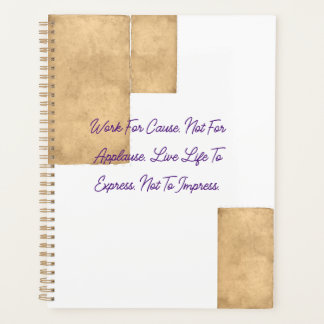 Vintage design Planner