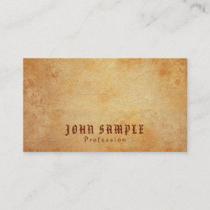 Vintage Design Premium Thick Luxury Business Card