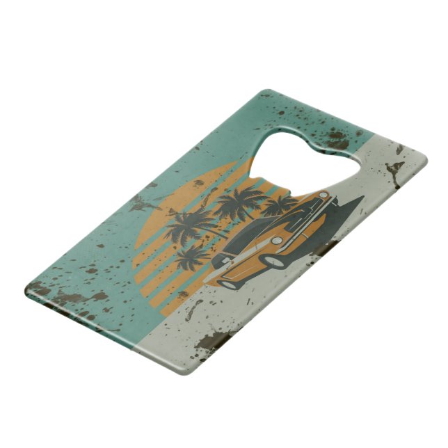 Vintage Design Stainless Steel Bottle Opener (Front Angled)